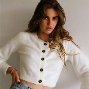 ･*.｡.･* Urban Outfitters Lulah Textured Cardigan.｡.:*･゜ﾟ･